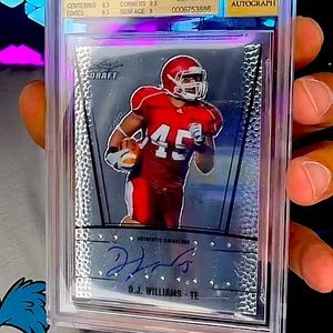 Signed Football Mint Cards
